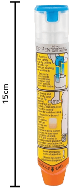 Adult Epipen Size 15cm